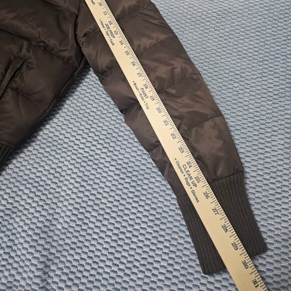 Old Navy Vintage Y2K Frost Free Down Short Brown Puffer Jacket - Size Medium - Picture 8 of 8